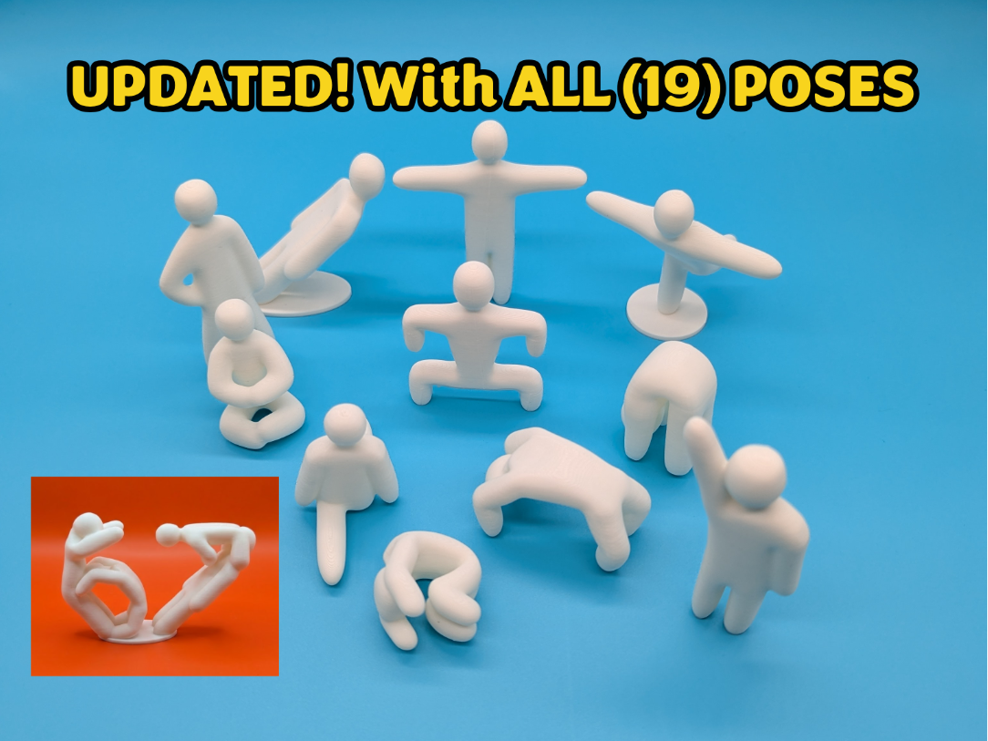 UPDATED! ALL (19) Poses - Meccha Chameleon