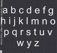 Lettres imprimables police Arial (A-Z) — photo 5