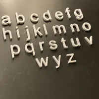 Lettres imprimables police Arial (A-Z) — photo 4