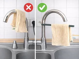 Sink Cloth Holder 24mm