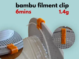 Bambu Filament Clip