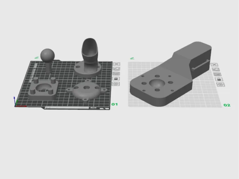 Quest 2 VTOL VR Quick-Release Stick