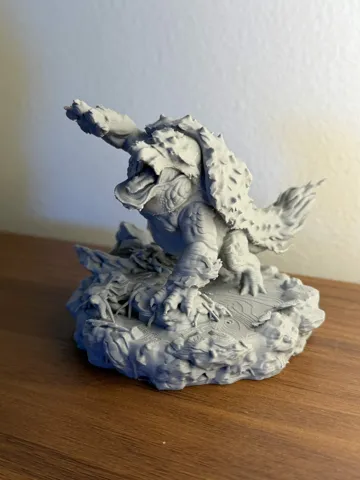 Escenografía en miniatura: Tetranadon - Monster Hunter Diorama #045 — vista de referencia 2