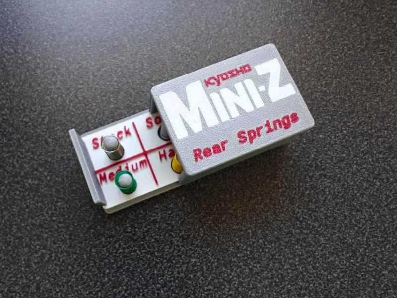 MiniZ-1/28 rear springs compact box