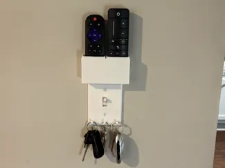 Single light switch cover (Dual Remote)