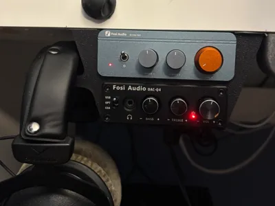 Fosi Audio BT20A Pro & DAC-Q4 Under Desk Mount