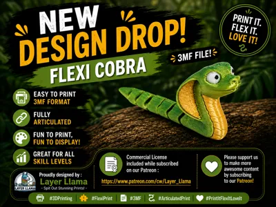 Layer Llama - Flexi Cobra