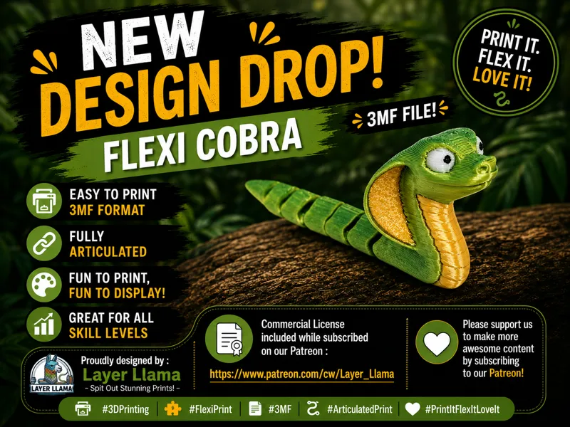 Layer Llama - Flexi Cobra