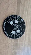 50% scale single plate 2 color