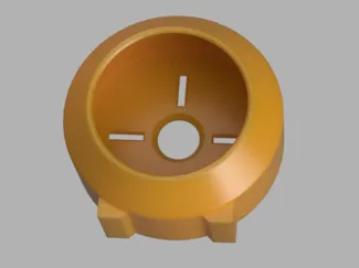 Simple Drill Dust Collector with Legs