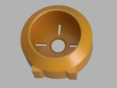 Simple Drill Dust Collector with Legs