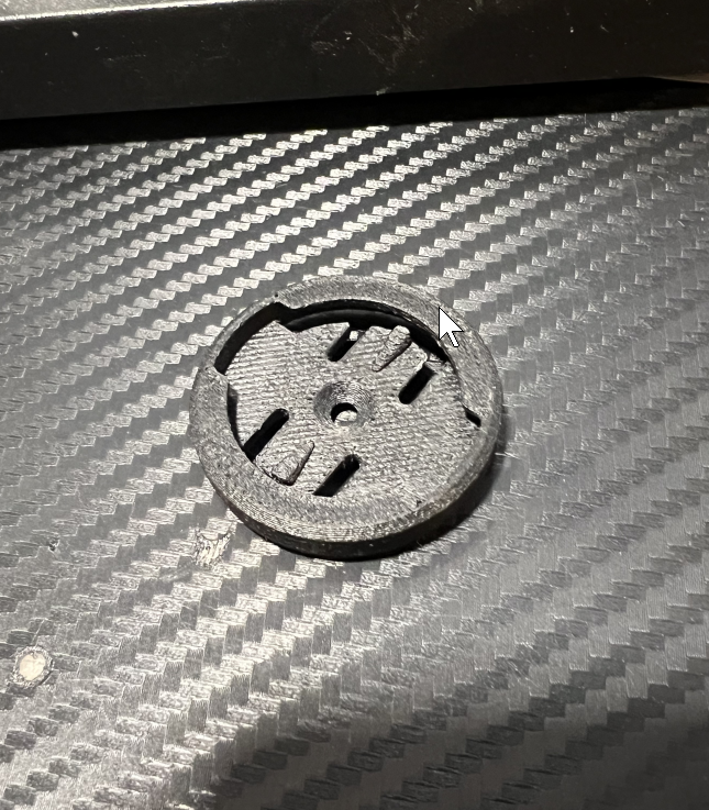 Miniatura 2 do modelo 3D 佳明码表架底座
