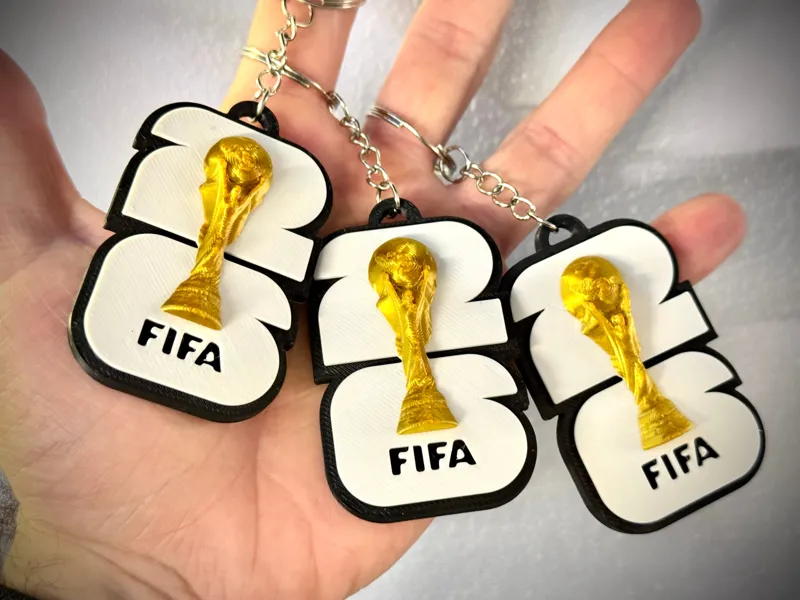FIFA World Cup 2026 Keychain Fast Print V2