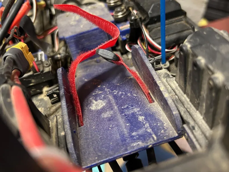 TRX-4 LCG battery kit with rear holder