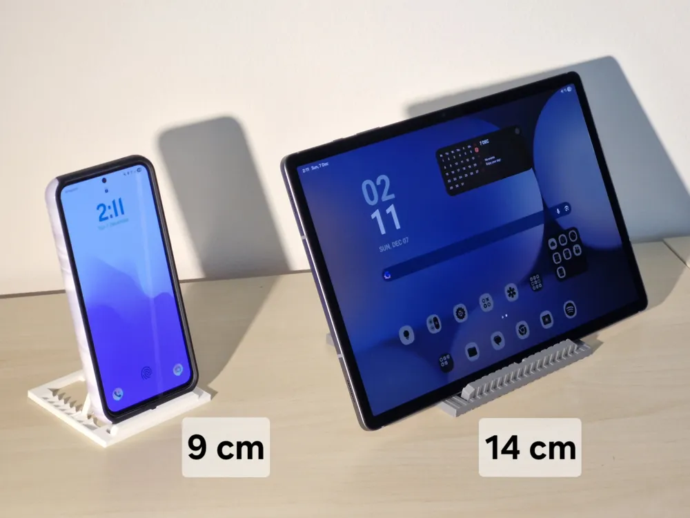 Modern Foldable Tablet + Phone Stand - Free 3D Print Model - MakerWorld