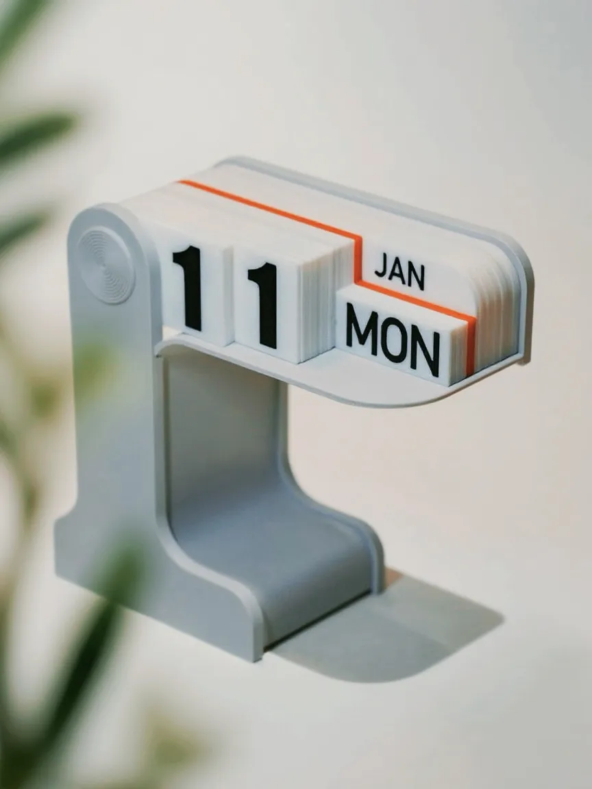 【RC001】Desk flip calendar-桌面翻页日历-A1mini可用 view 2
