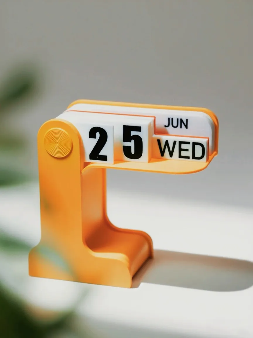 【RC001】Desk flip calendar-桌面翻页日历-A1mini可用 view 3