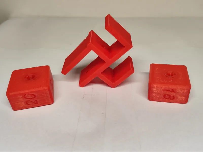 Marking Blocks & Z-Template Set for Wall Cabinets