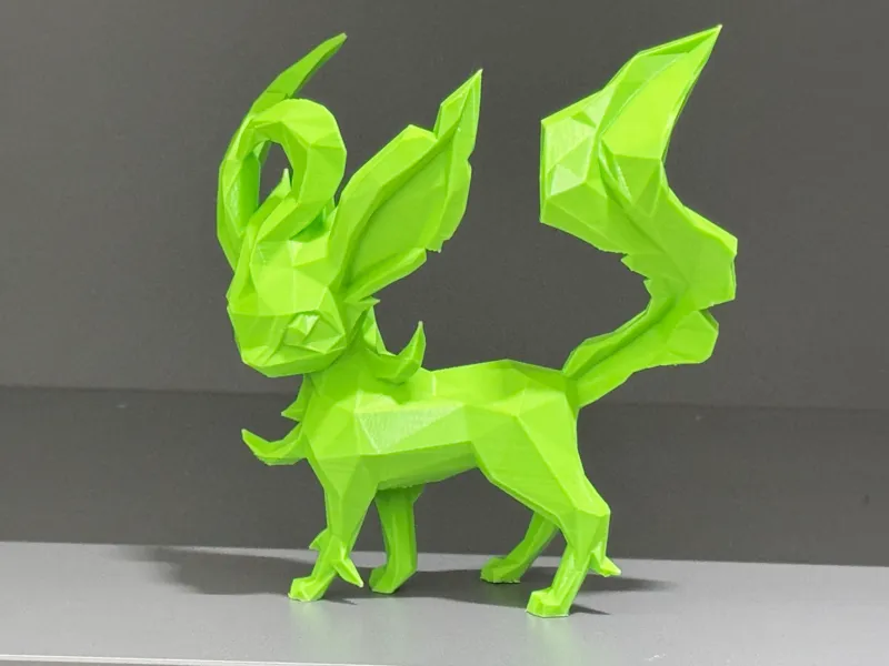 Pokemon Low Poly  Leafeon