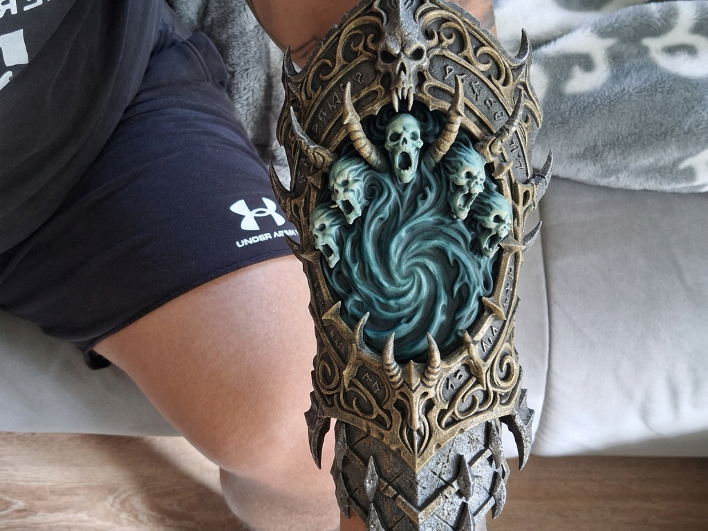 Rüstung Totenbeschwörer - Arm oder Schienbein - 1