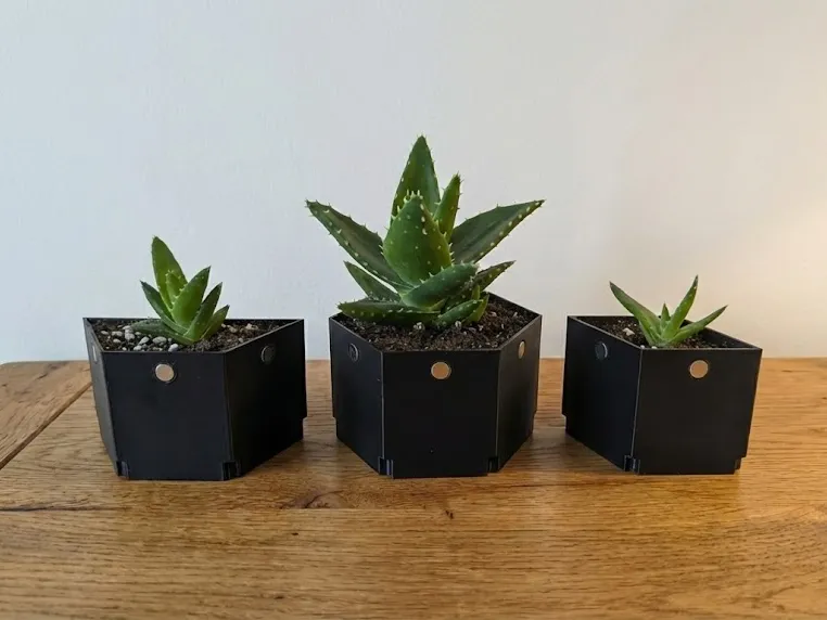 Hexagonal Arrangeable Flower Pots
