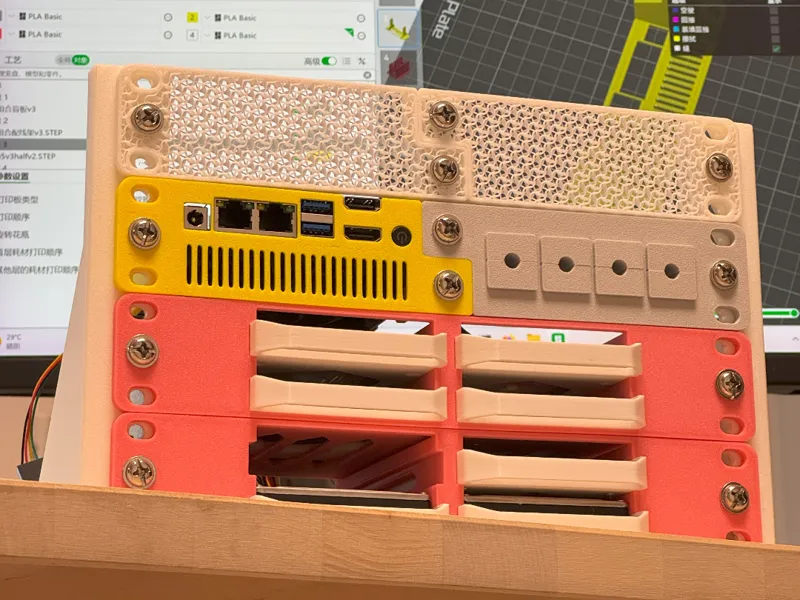 Super simple 4U server rack