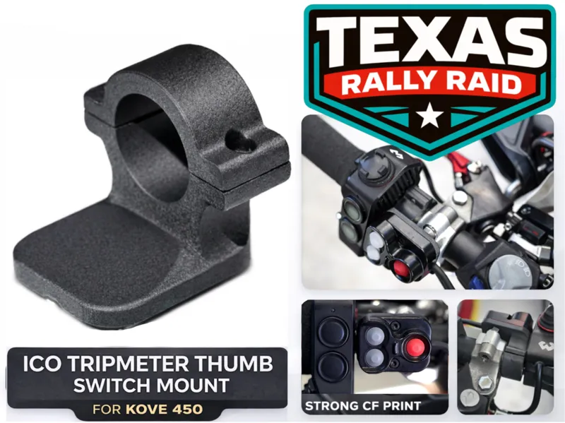Kove 450 Rally ICO Handlebar Mount