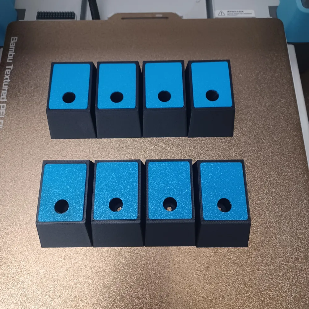 Feet for PC case with Optional TPU Insert - Free 3D Print Model ...