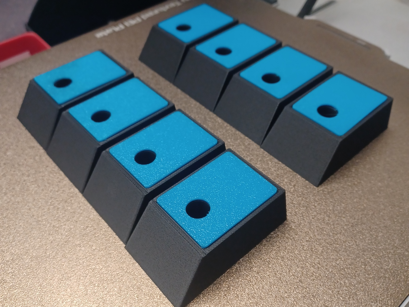 Feet for PC case with Optional TPU Insert