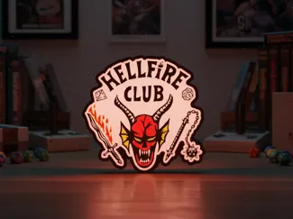 Hellfire Club - Light Box (Stranger Things)