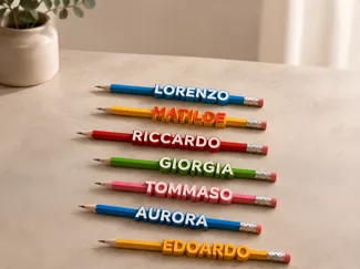 Nomi Matita Infilabili Personalizzati Parametrico