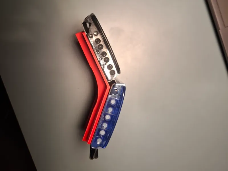45 degree pool roller blind attachment