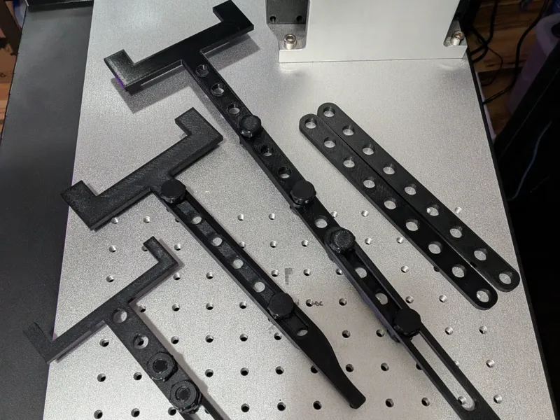 Galvo Laser Focal Stick (100% 3D printed)