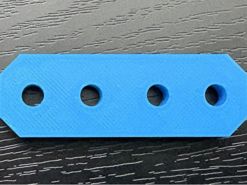 Aluminum 2020 Extrusion Straight (Flat) Bracket