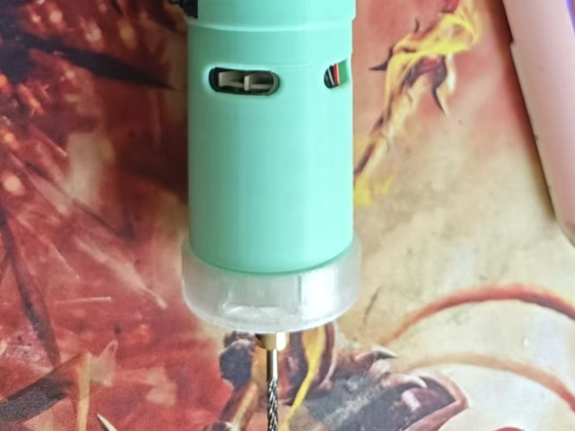 Miniatura 2 do modelo 3D 12伏锂电灯光电磨