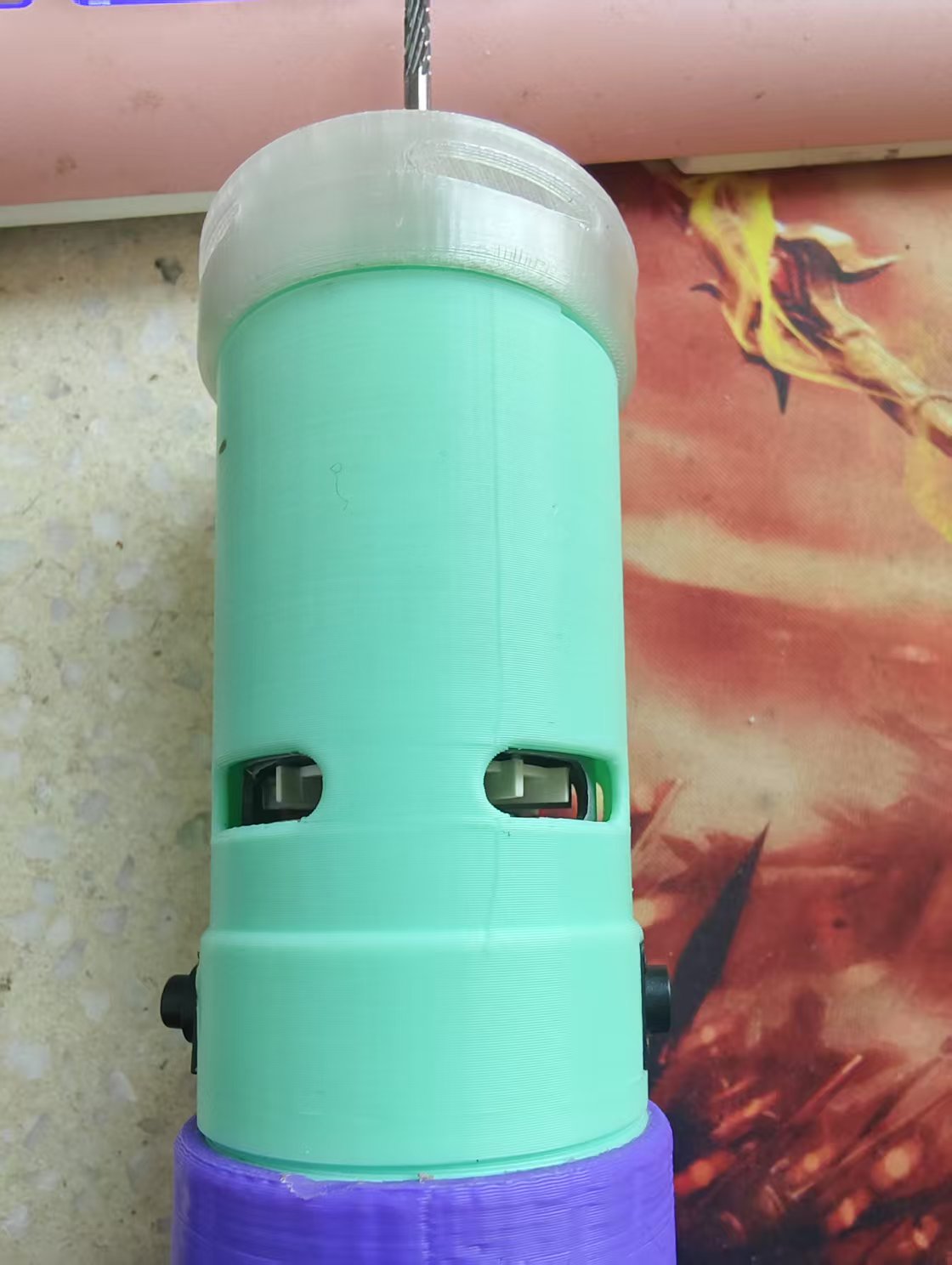 Miniatura 3 do modelo 3D 12伏锂电灯光电磨