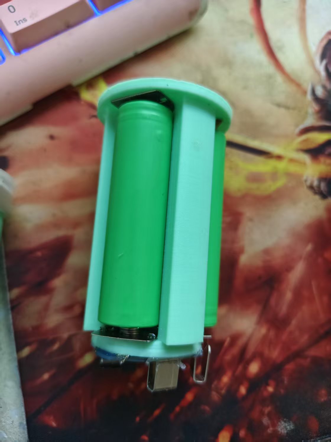 Miniatura 4 do modelo 3D 12伏锂电灯光电磨