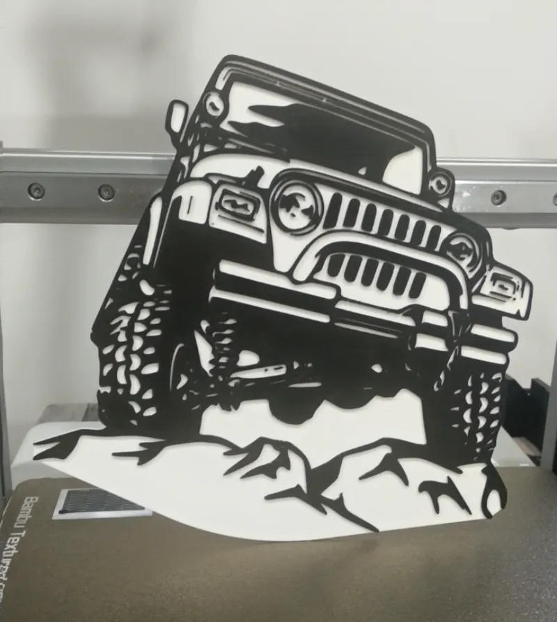 Jeep Crawler Wall Decoration