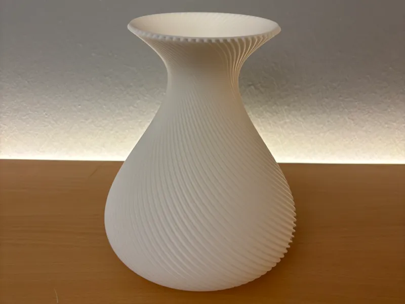 Vase in modernem Stil