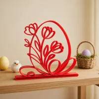 Œuf de Pâques floral ajouré — photo 3