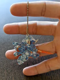 海盗高达(钥匙扣) - 0.08mm 层高, 1 层墙, 100% 填充
