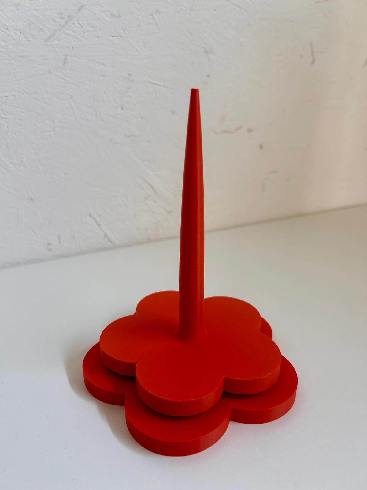 Miniatura 3 do modelo 3D Yarn spinner flower
