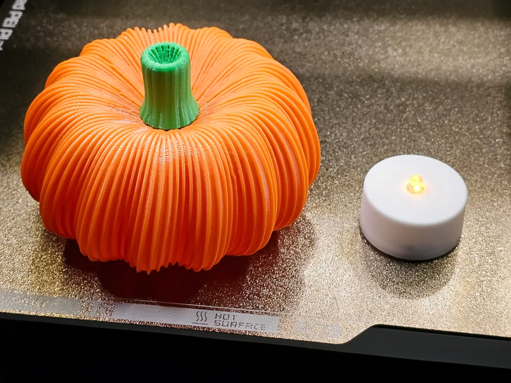 Halloween Pumpkin - 2 color - Free 3D Print Model - MakerWorld