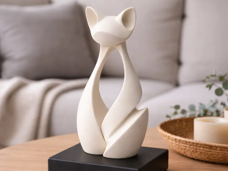 Cat sculpture