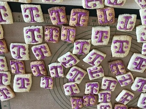 Telekom cookie stamp / cutter