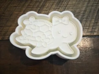 Floral Turtle Freshie Mold