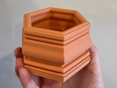 Bonsai Self Watering Hex Pot