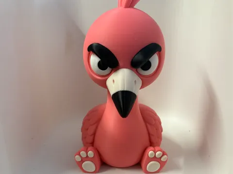 Accesorio para impresora 3D: NO AMS Angry Flamingo — referencia de MakerWorld