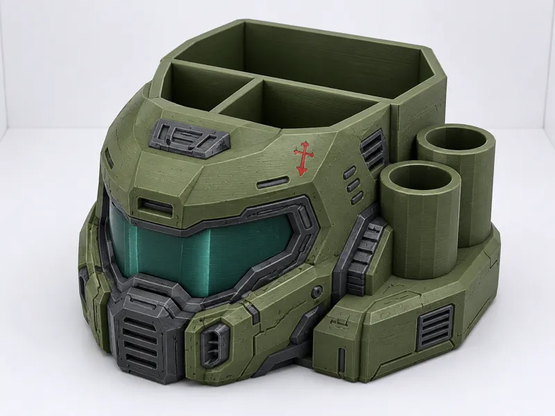 Slayer Helmet Desk Organizer