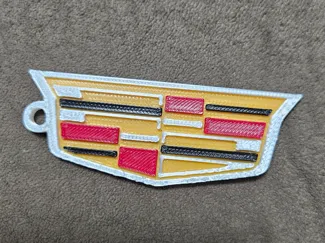 Cadillac Logo Keychain